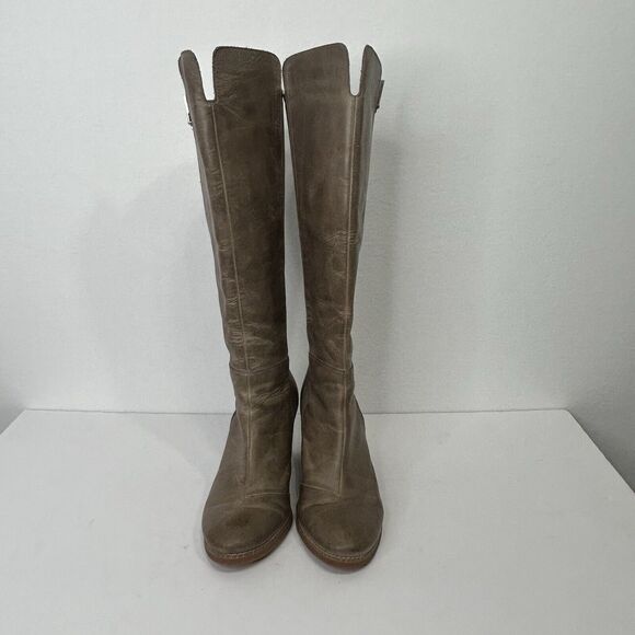SoftWalk Womens Katia Leather Almond Toe Knee High Heel Boots Size 7.5 - Picture 2 of 9